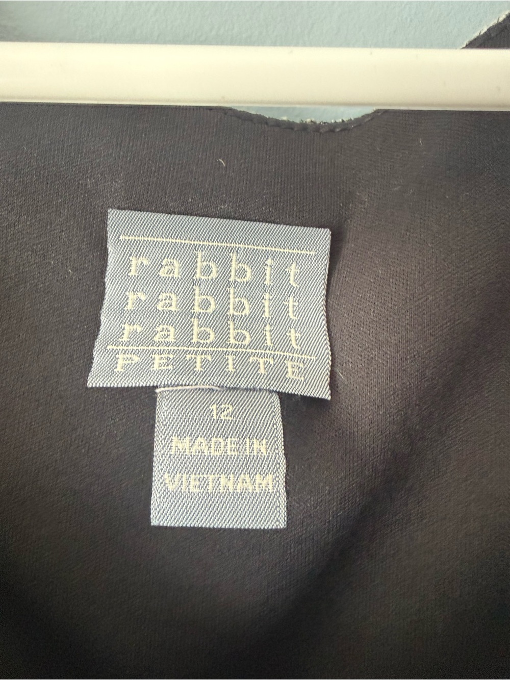Rabbit Rabbit Rabbit Black and Cream Lace-Pattern Midi u - Picture 3 of 8